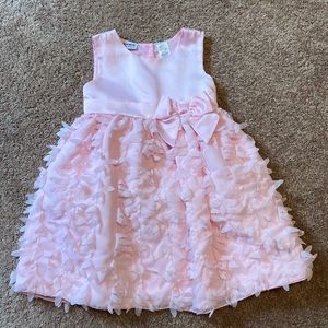 Blueberi boulevard size 4t little girl dress pink
